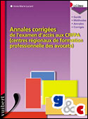 Annales  CRFPA