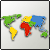 Pays du monde - Countries of the world - Paesi del mondo - Pases del mundo - Carte routire - Road map - Departmental Map - Karten